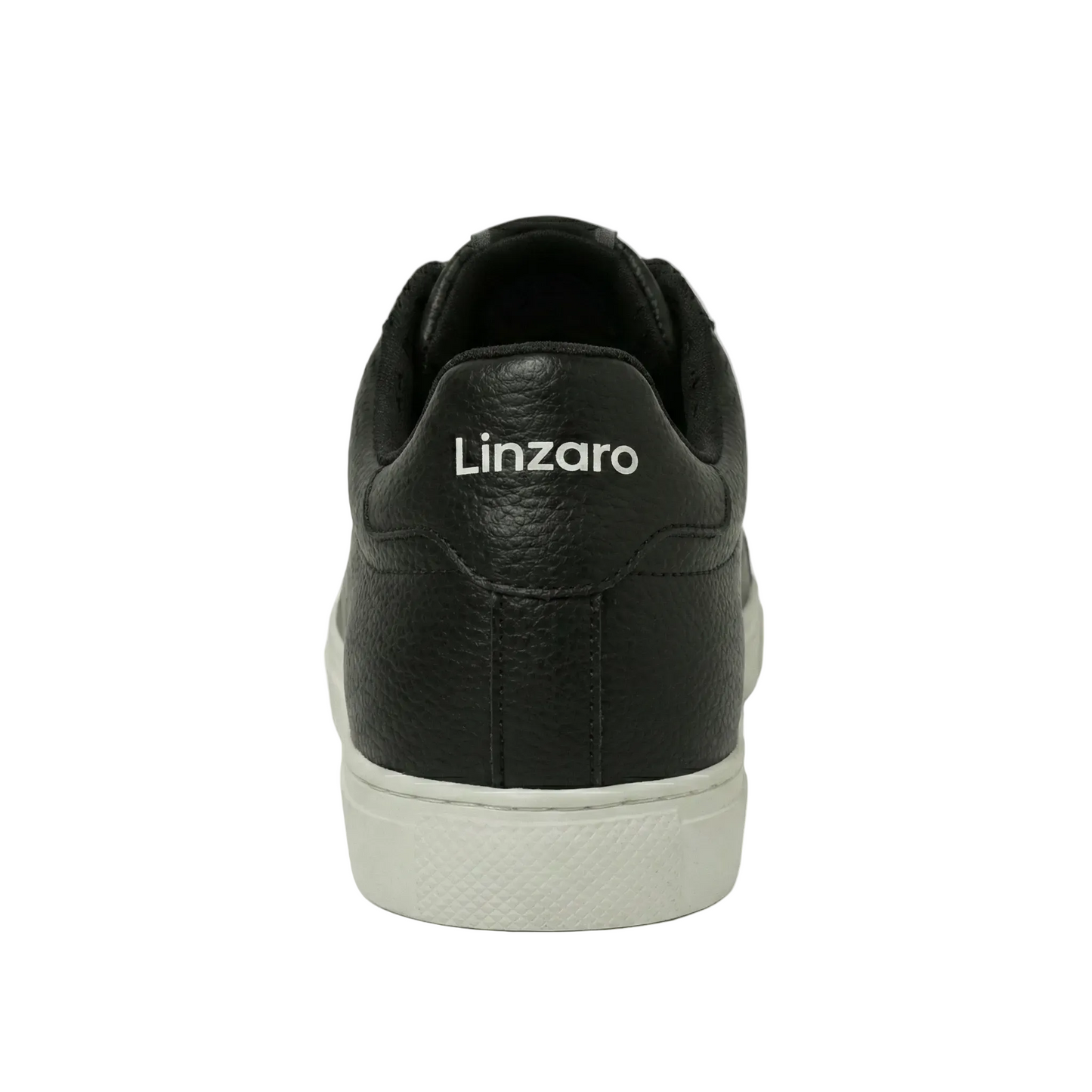 Italia Moda Sneaker in Pelle Pieno Fiore Martellata – Nero
