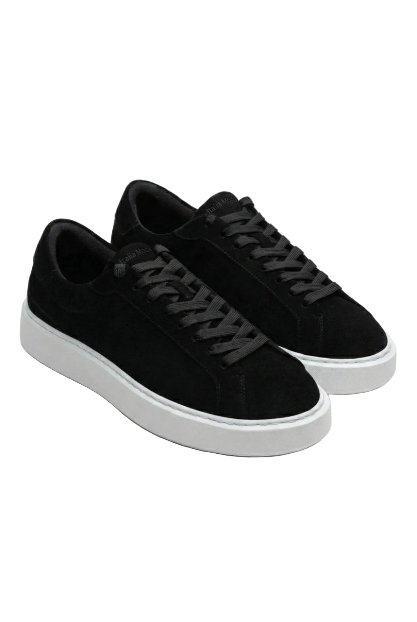 Italia Moda Sneaker in Camoscio Premium – Nero