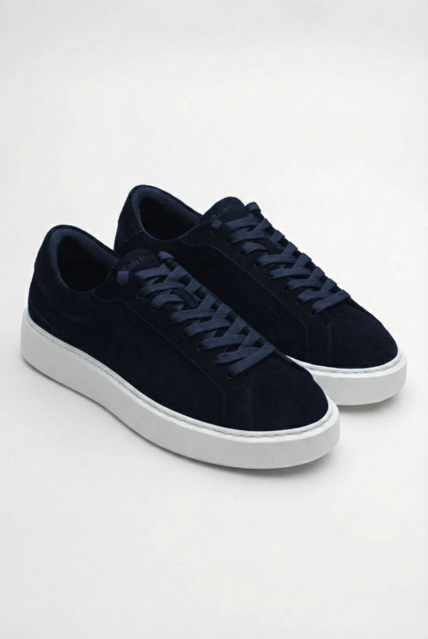 Italia Moda Sneaker in Camoscio Premium – Nero