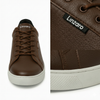 LINZARO LEATHER TRAINER – BROWN