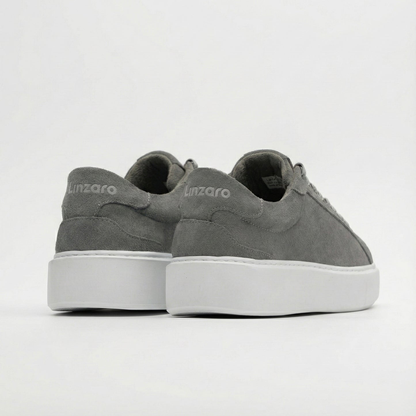 LINZARO SUEDE TRAINER – GREY