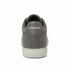 LINZARO LEATHER TRAINER – TAUPE GREY