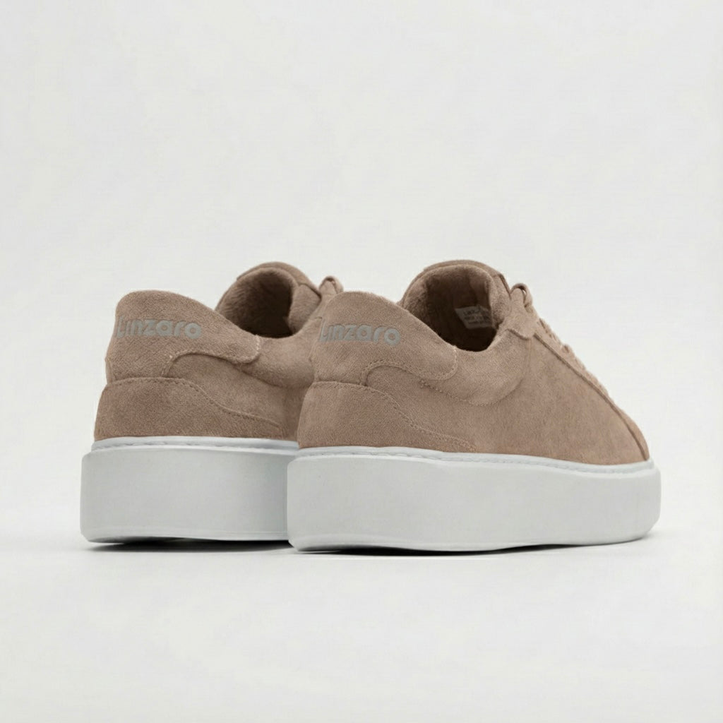 LINZARO SUEDE TRAINER – BEIGE