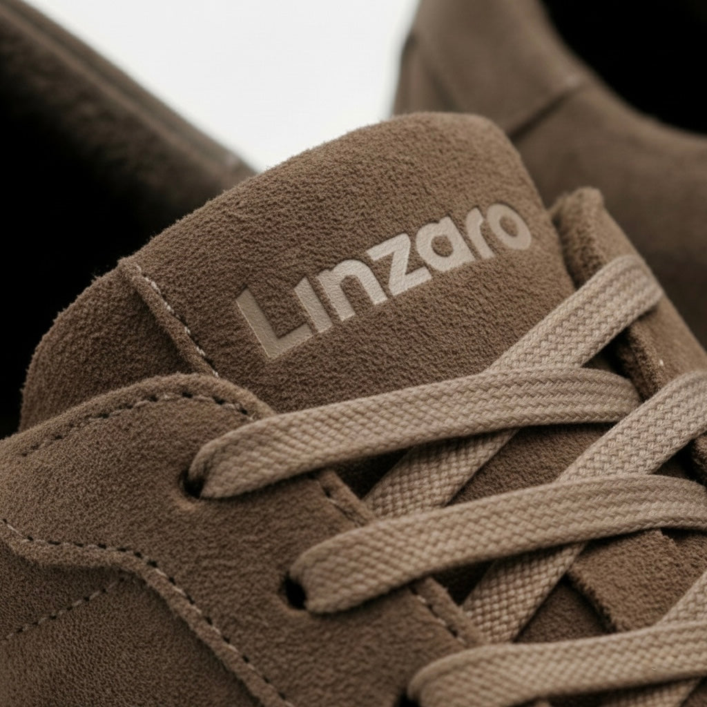 LINZARO SUEDE TRAINER – BEIGE