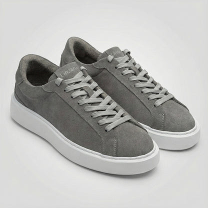 LINZARO SUEDE TRAINER – GREY