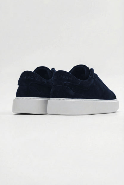 Italia Moda Sneaker in Camoscio Premium – Nero
