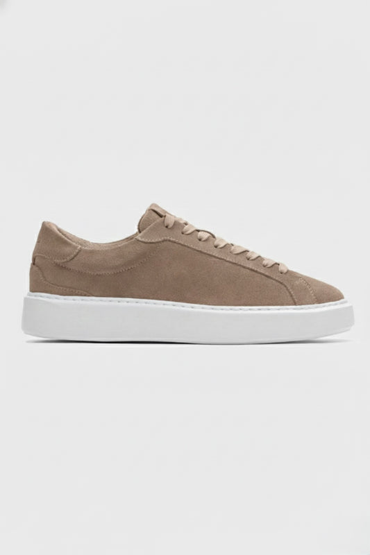 LINZARO SUEDE TRAINER – BEIGE