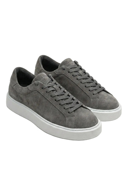 Italia Moda Sneaker in Camoscio Premium – Grigio Scuro