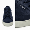 LINZARO LEATHER TRAINER – NAVY