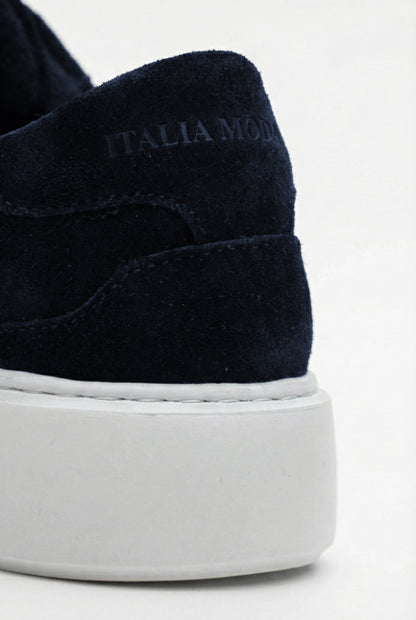 Italia Moda Sneaker in Camoscio Premium – Nero