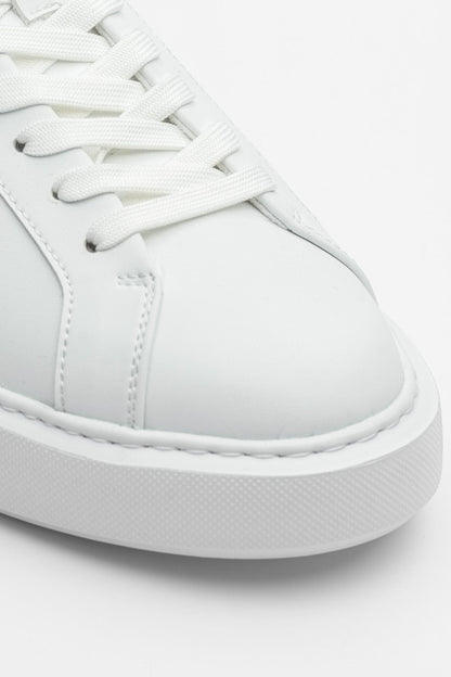 LINZARO LEATHER TRAINER – WHITE