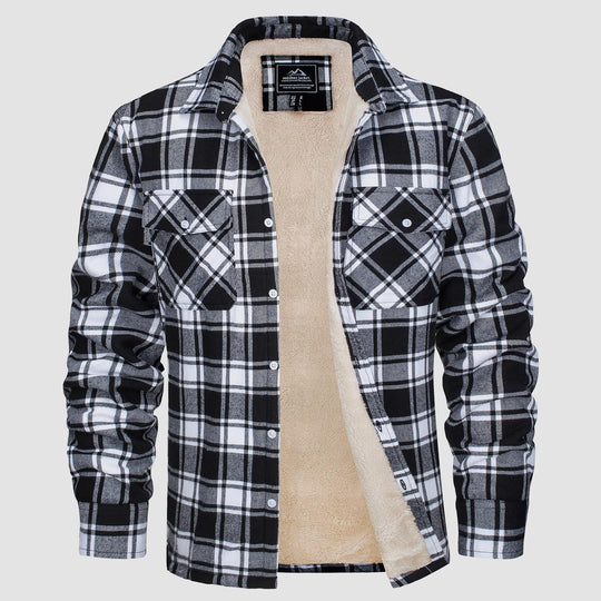 Emiliano – Herren-Sherpa-Camicia-Pile