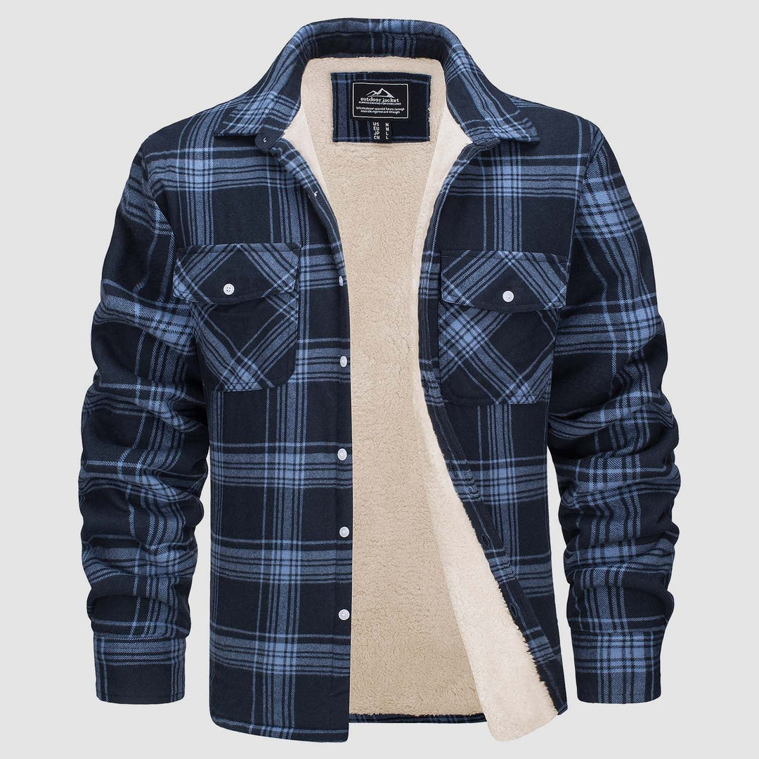 Emiliano – Herren-Sherpa-Camicia-Pile