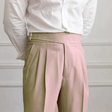 Romeo - Pantaloni classici con fibbia